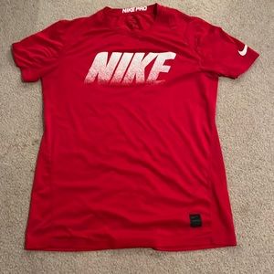 Nike dry fit men’s red shirt